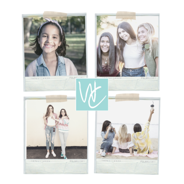 happy girls teens high school college life coaching groups self-esteem confidence